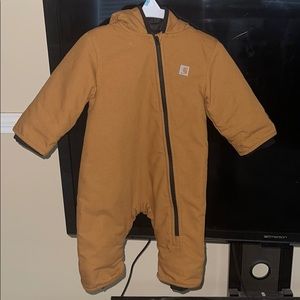 Carhatt snowsuit.